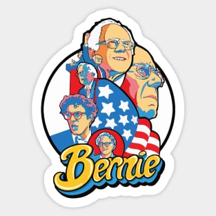 Bernie! Bernie Sanders Campaign Poster Sticker